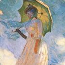 Femme à l'ombrelle