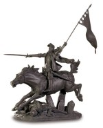 Jeanne d'Arc à cheval, d'après Roulleau
